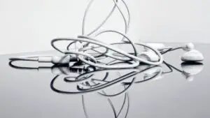 How to untangle headphone wires