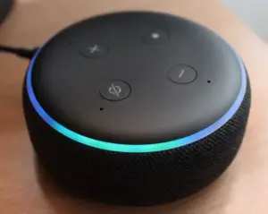 Why is my Alexa making a static noise?