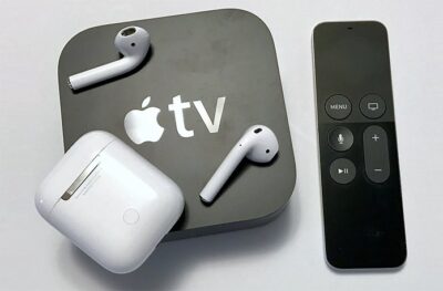 How to connect airpods to apple tv