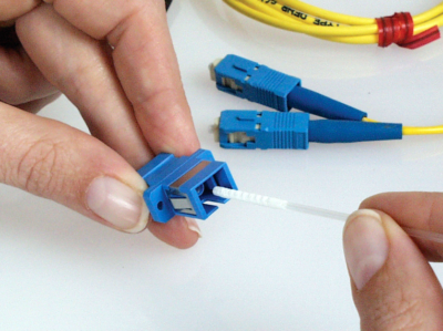 How to connect optical fiber cable